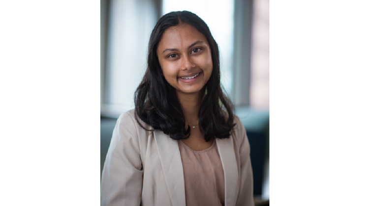 Headshot of Anushree Chaudhuri, MIT's first Udall Scholar since 2008