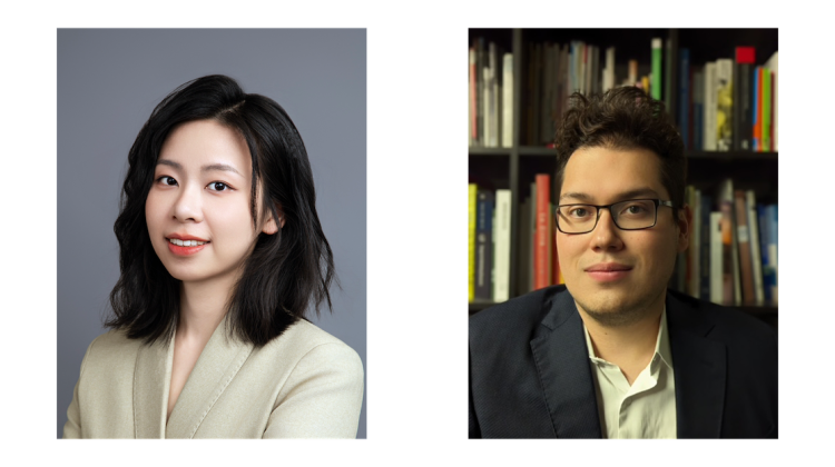 Headshots of Hanyong Xu (left) and Javier R. Diaz (right)