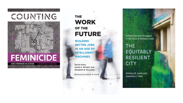 Collage of three book covers
