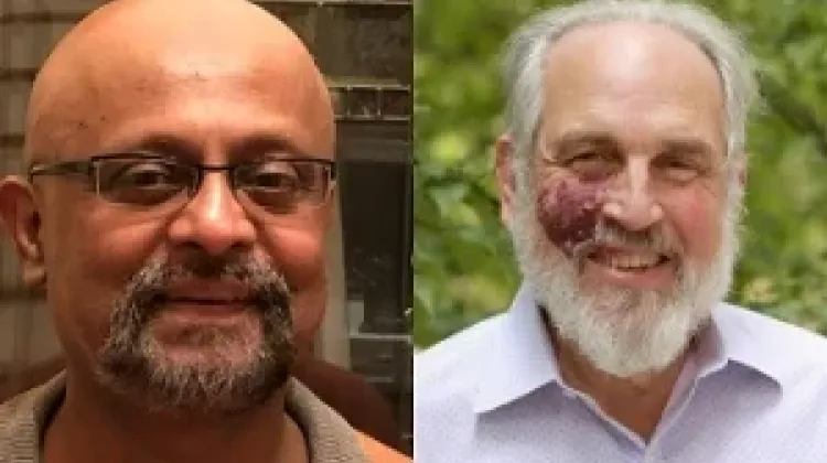 Pair of headshots of Shafiqul Islam (left) and Larry Susskind (right)