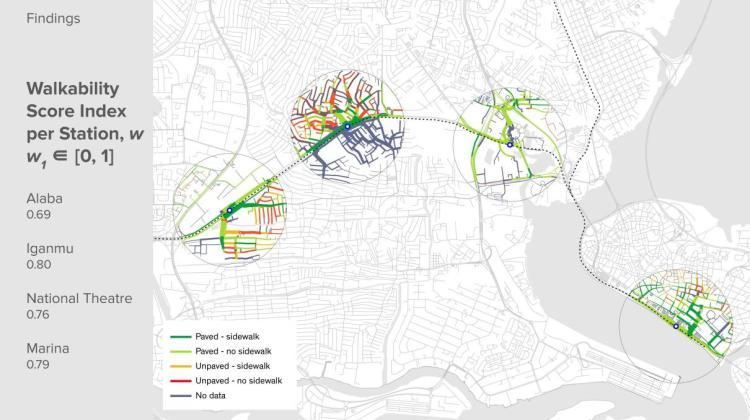 Waka Lagos: An Evaluation of Pedestrian Access to Metro Stations in Lagos, Nigeria