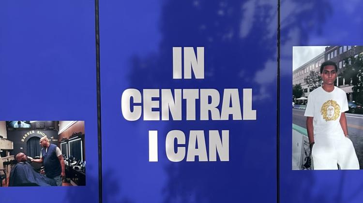 Poster for "In Central I Can"