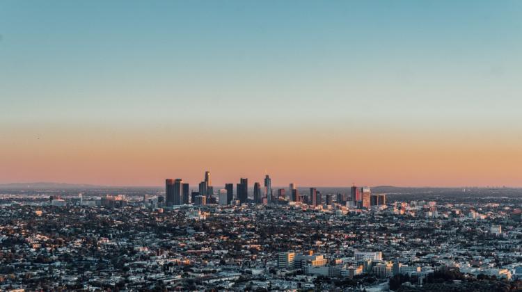 Image of the cityscape of Los Angeles